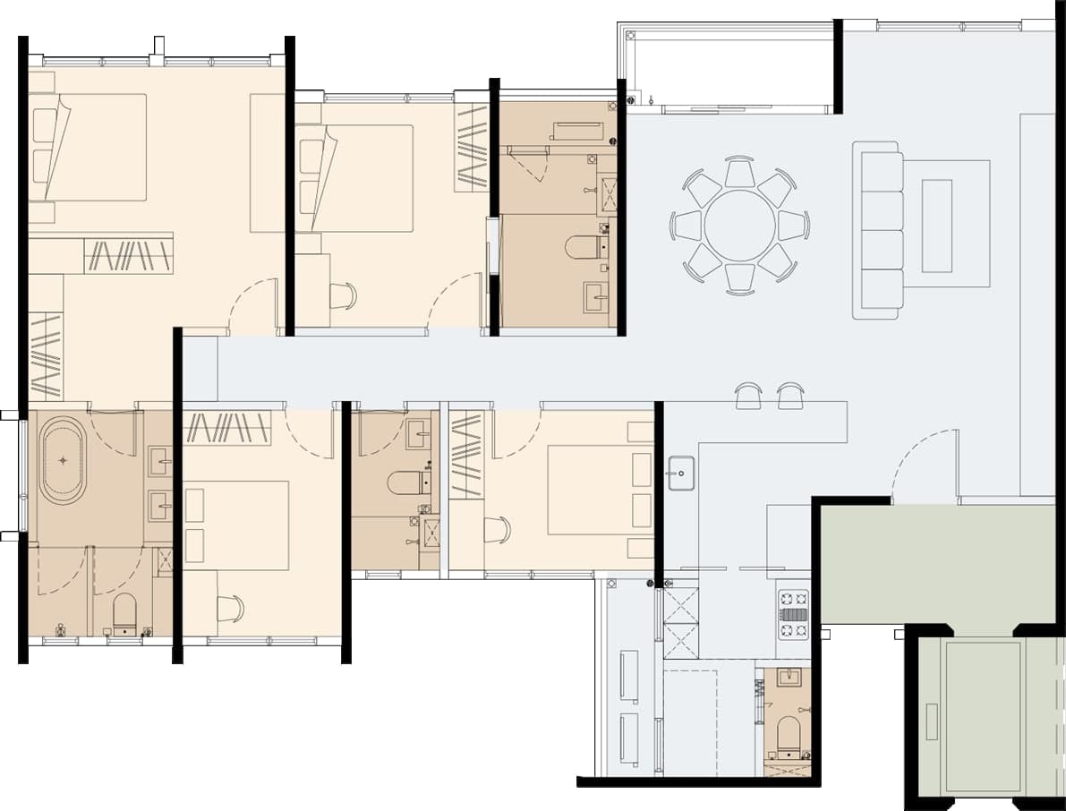 Accent Residences — Type A