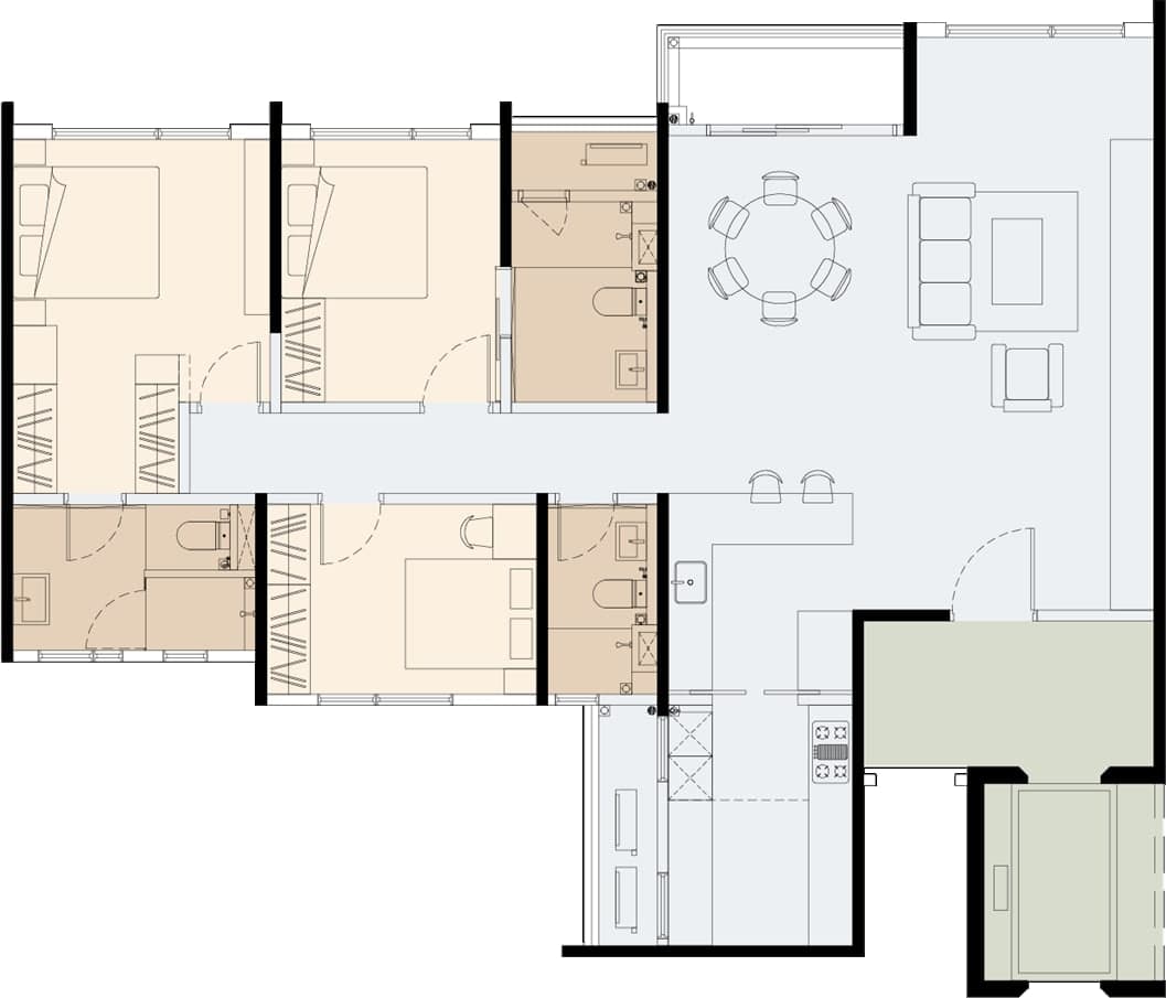 Accent Residences — Type B2
