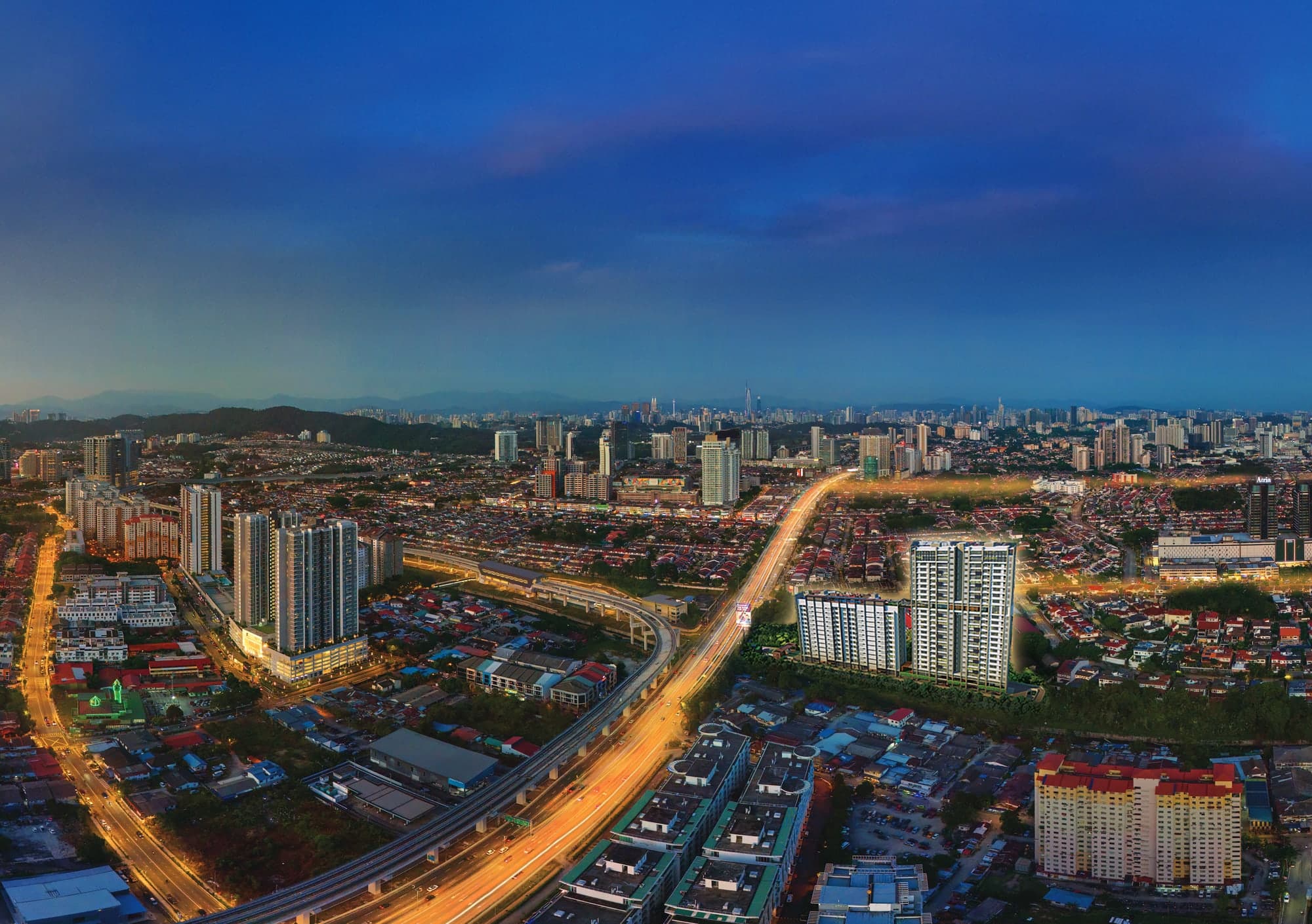 Stellar Damansara in its Damansara setting