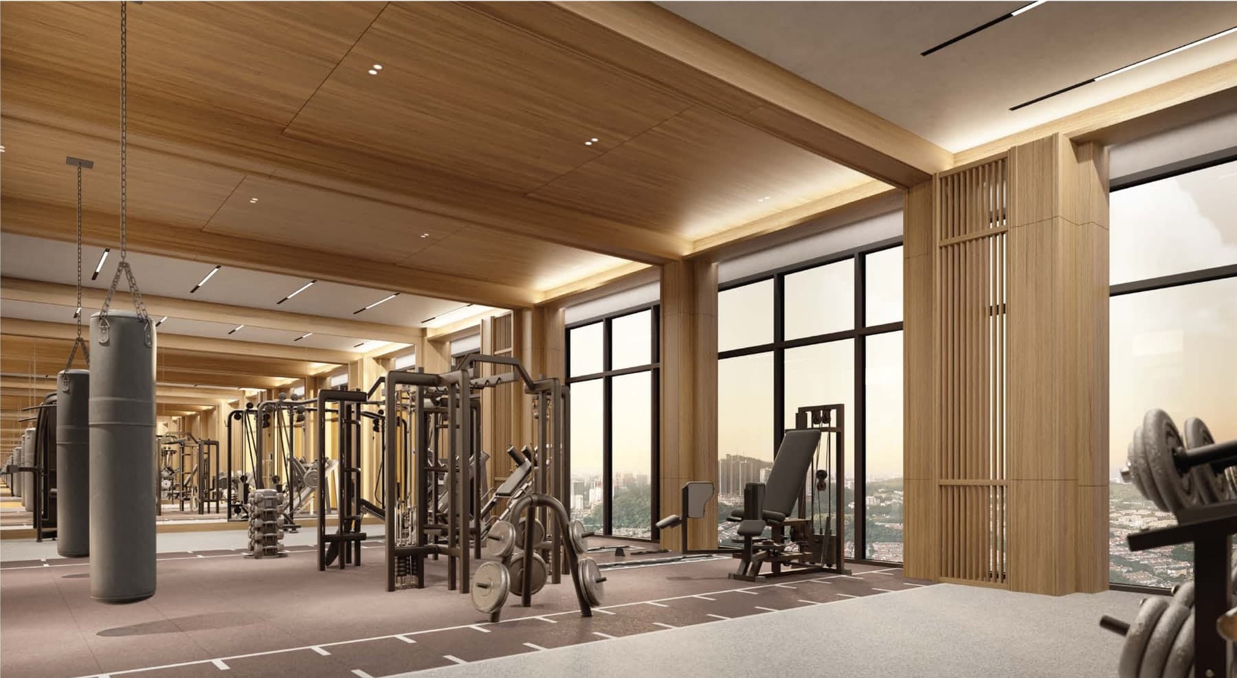 The Sky Gym at Amaya Residences