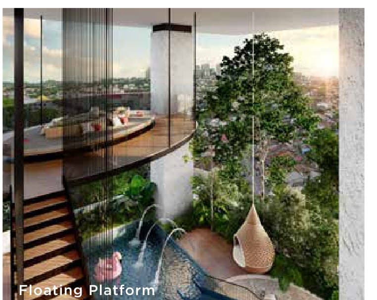 Talisa at Bangsar Hill Park — The floating platform and co-working space