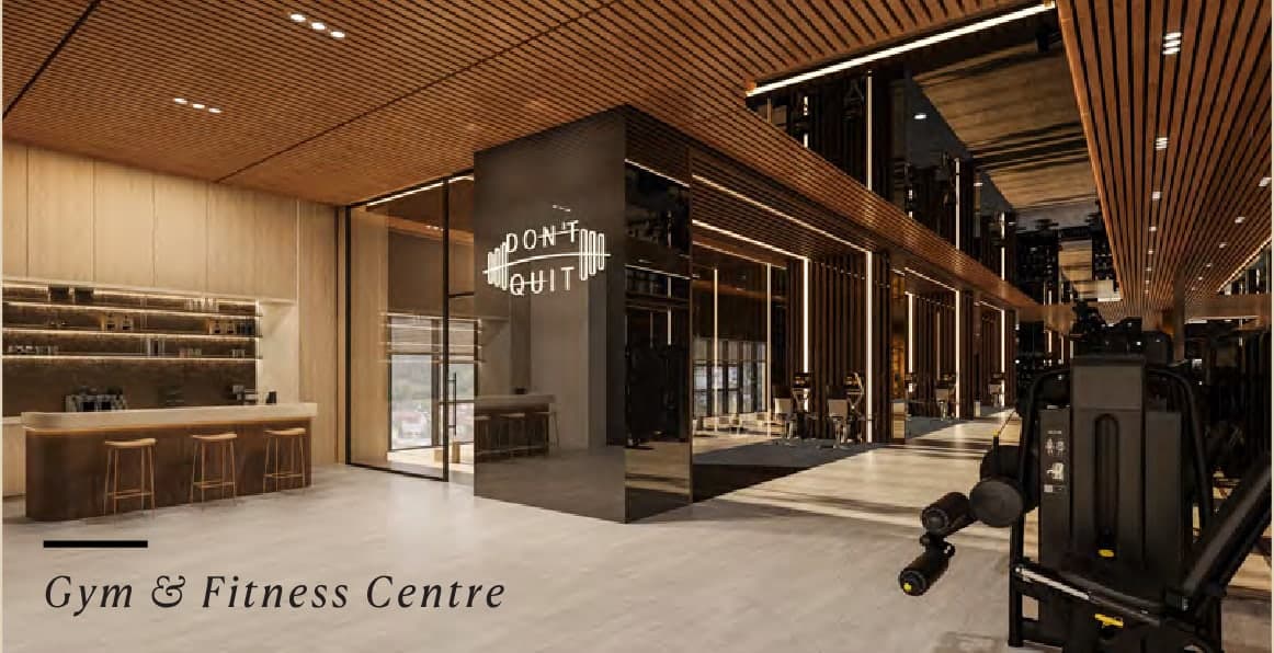 The gym and fitness centre, Cappella Embassy, artist's impression