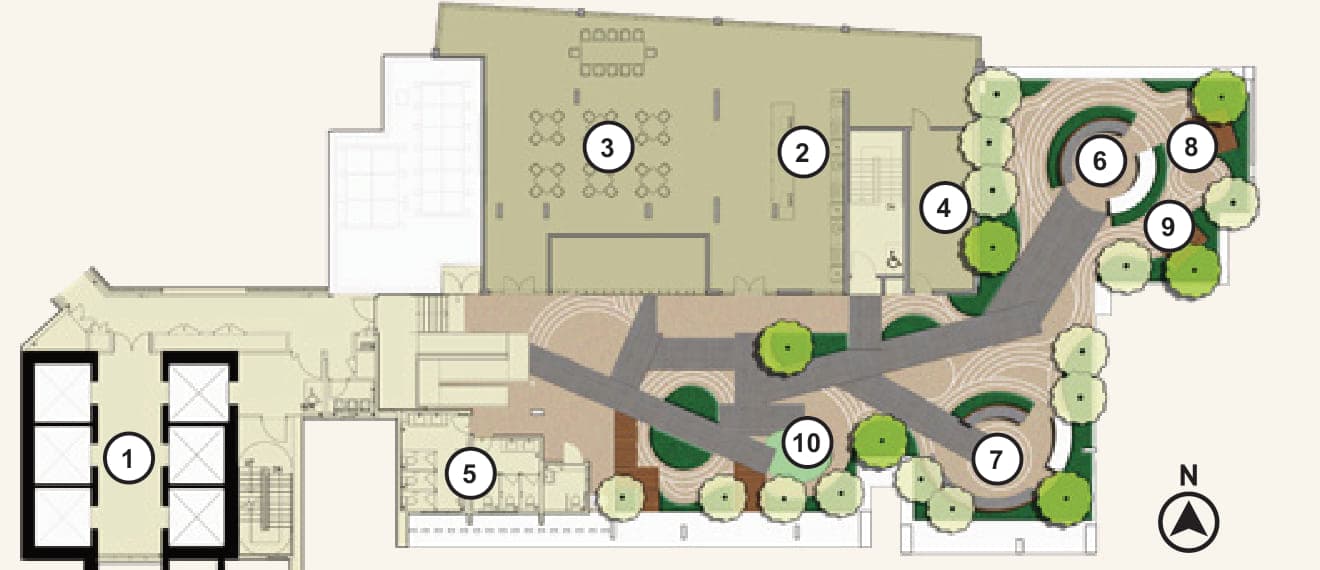 The Level 45 plan, from the brochure