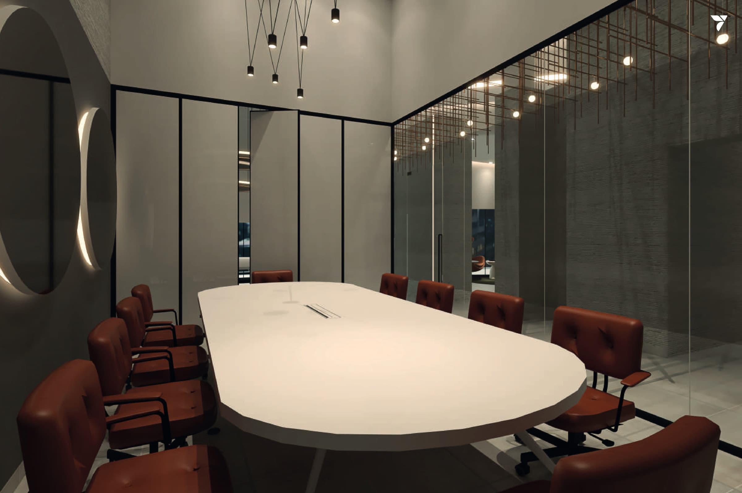 A meeting room for the conversations that need a door