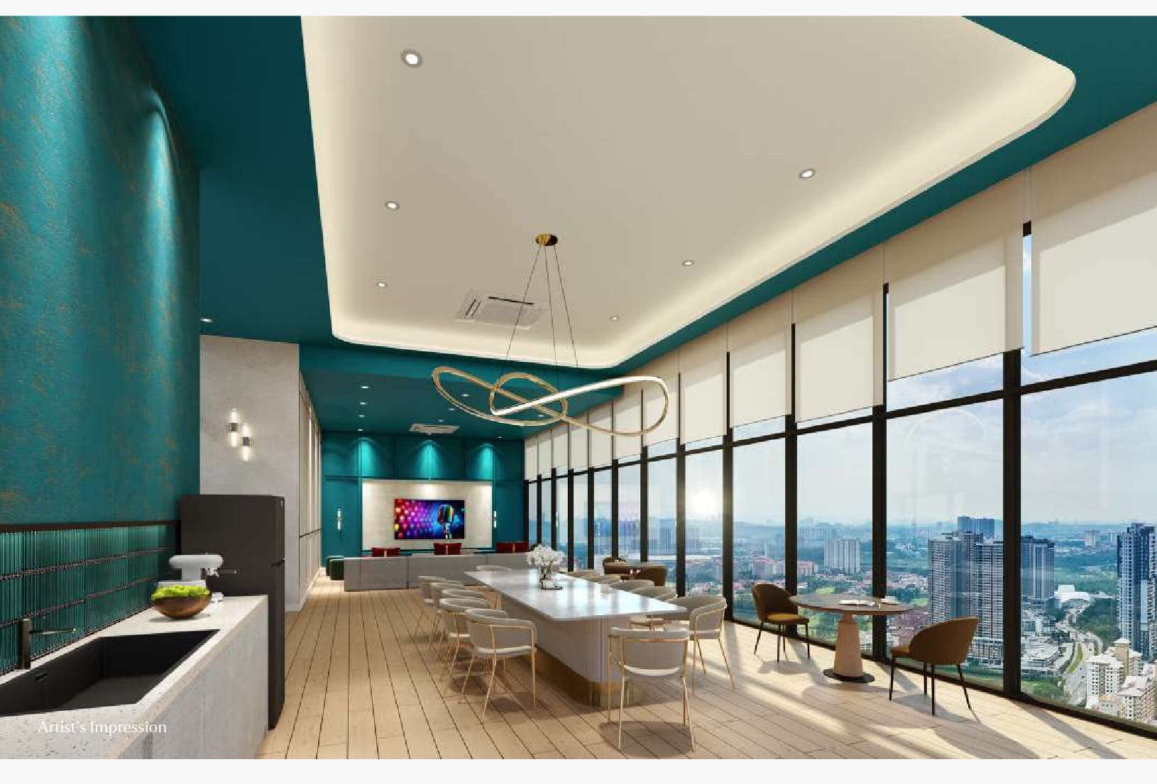 Moonlight Sip — the sky lounge on the roof of each tower, on Level 50 in Tower A and Level 51 in Tower B