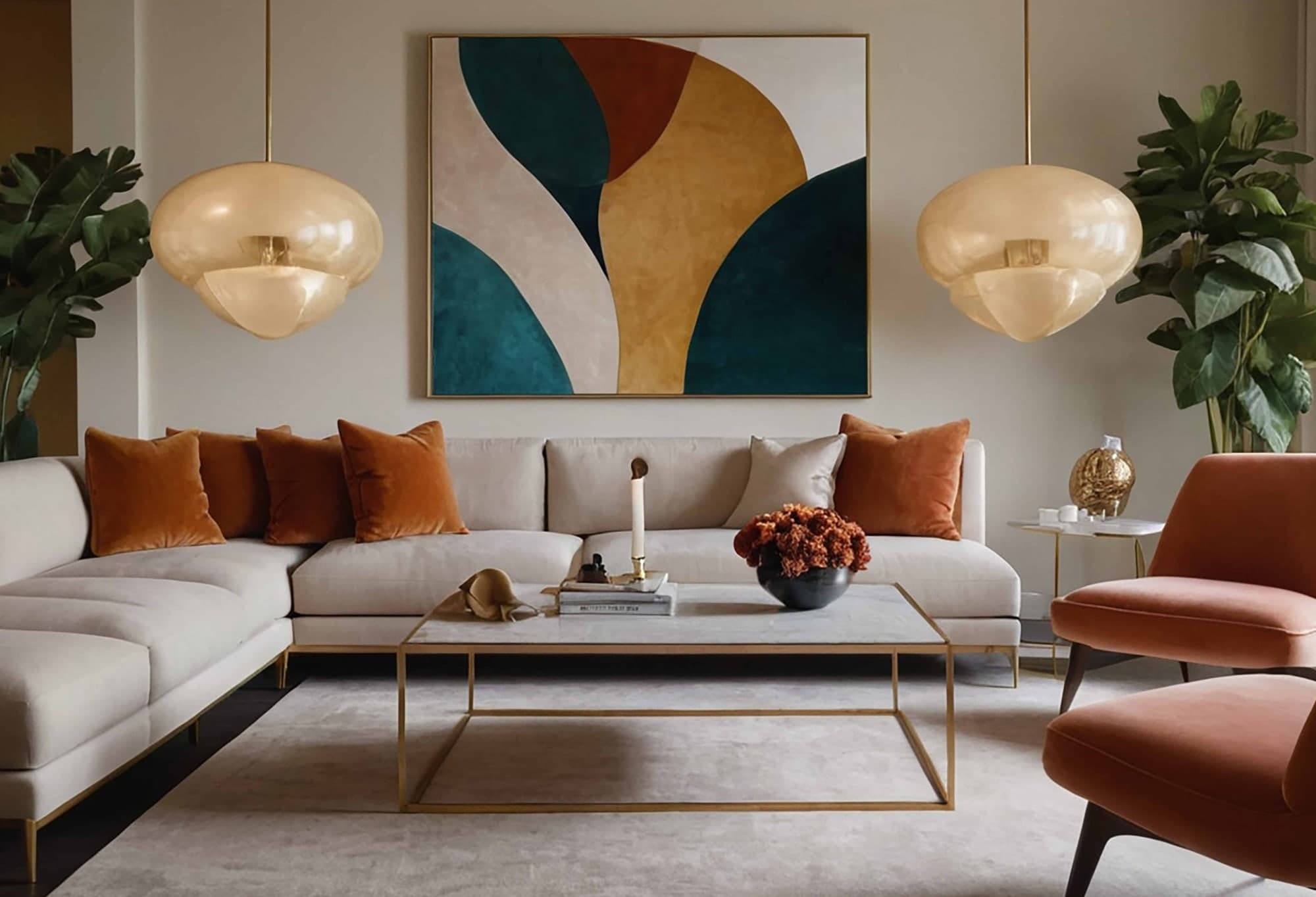 Trybe Residences living room, artist's impression